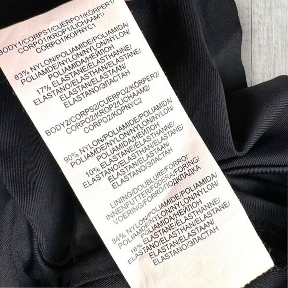 LA BLANCA Island Goddess Black Off the Shoulder Ruffle One Piece Swimsuit 16 - Picture 14 of 15